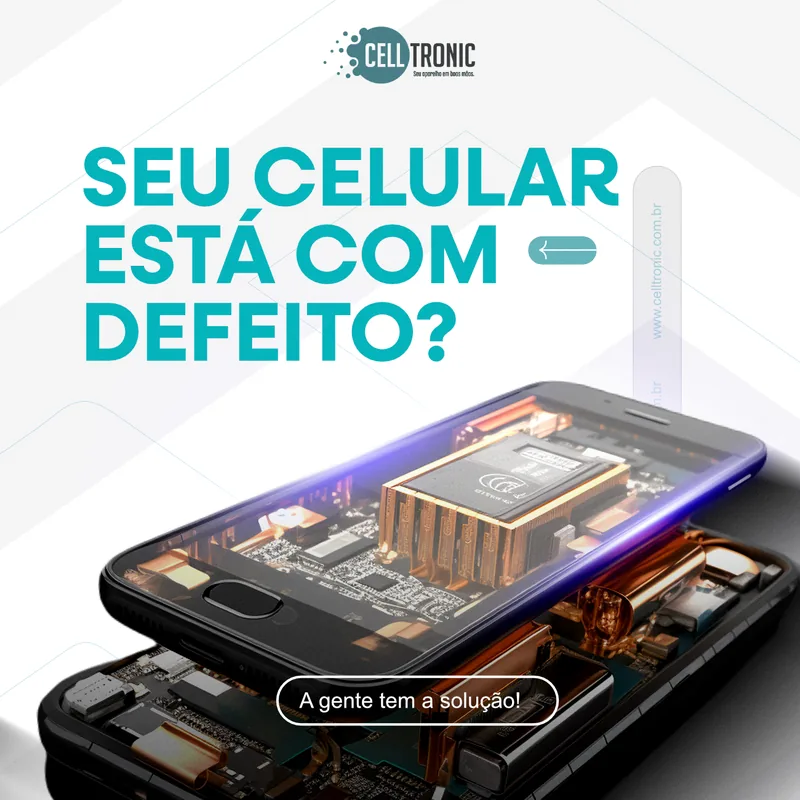 Post Celular com defeito, Celltronic