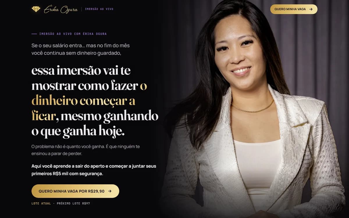 Site Imersão Érika Ogura