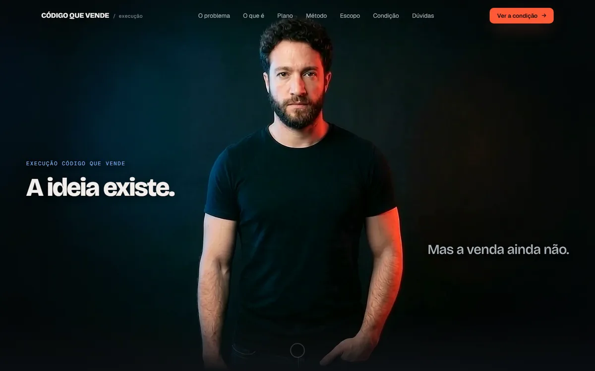 Site Execução Código que Vende
