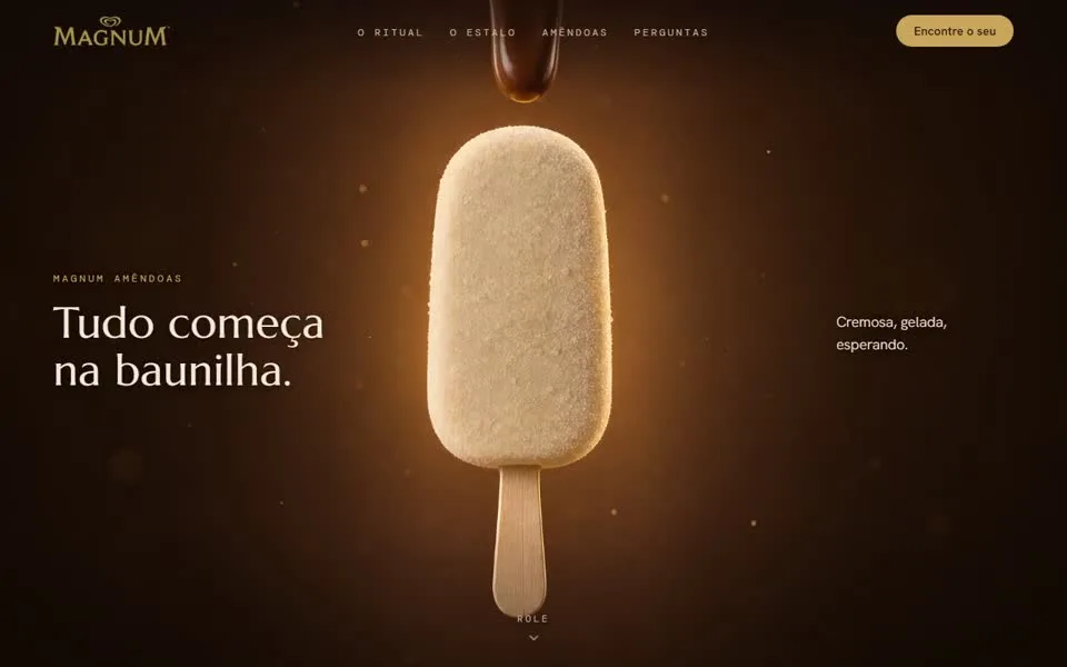Site Magnum Amêndoas